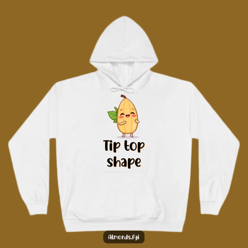 Cozy Funny Almond Bopping Hoodie: Warmth & Playful Vibes