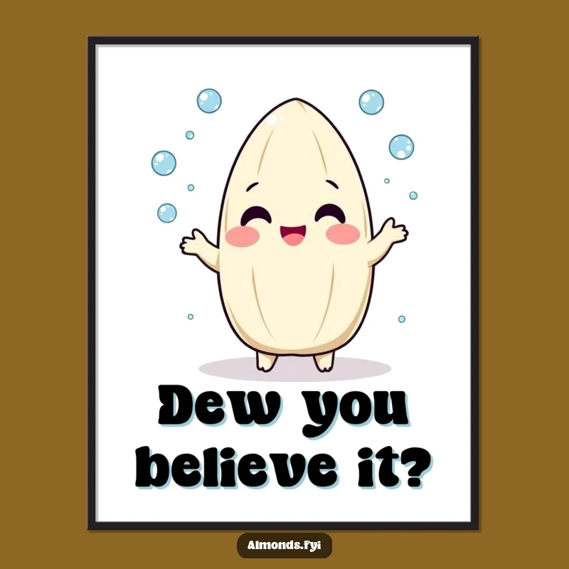 Free Printable Wall Art: Playful Almond Juggler, Whimsical Downloadable Art