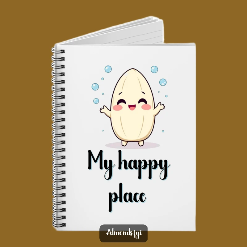 Funny Joyful Ideas Notebook: Almond Juggles, Creative Funny Gift